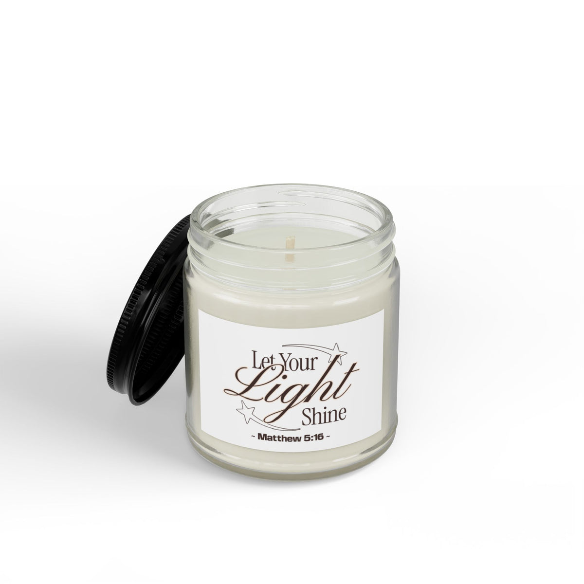 Let Your Light Shine Soy Candle (4oz & 9oz) (Matthew 5:16)