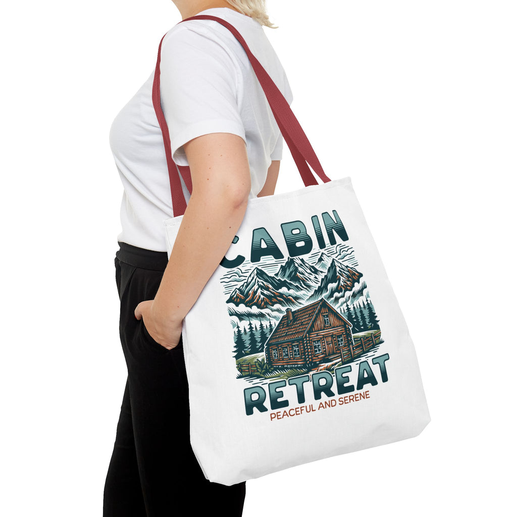 Cabin Retreat Tote Bag