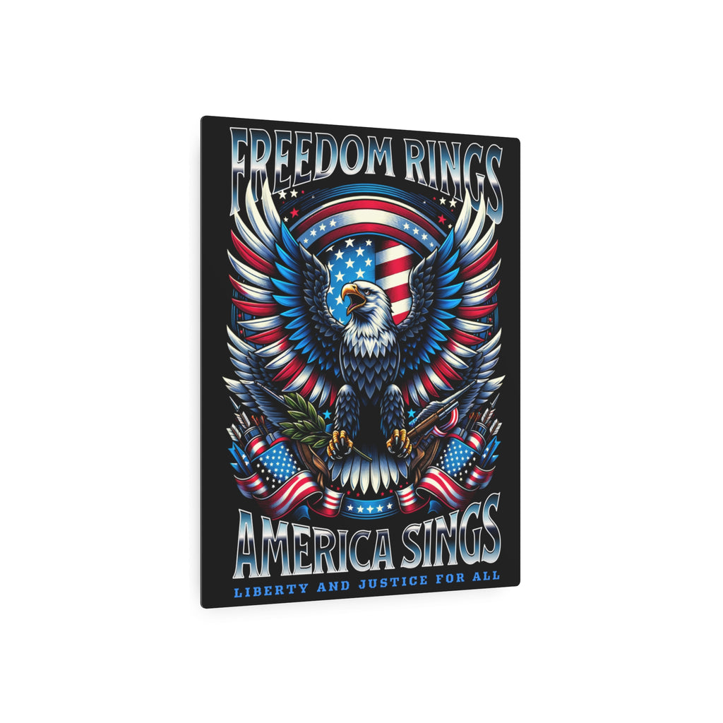 'Freedom Rings, America Sings' Eagle Wall Art