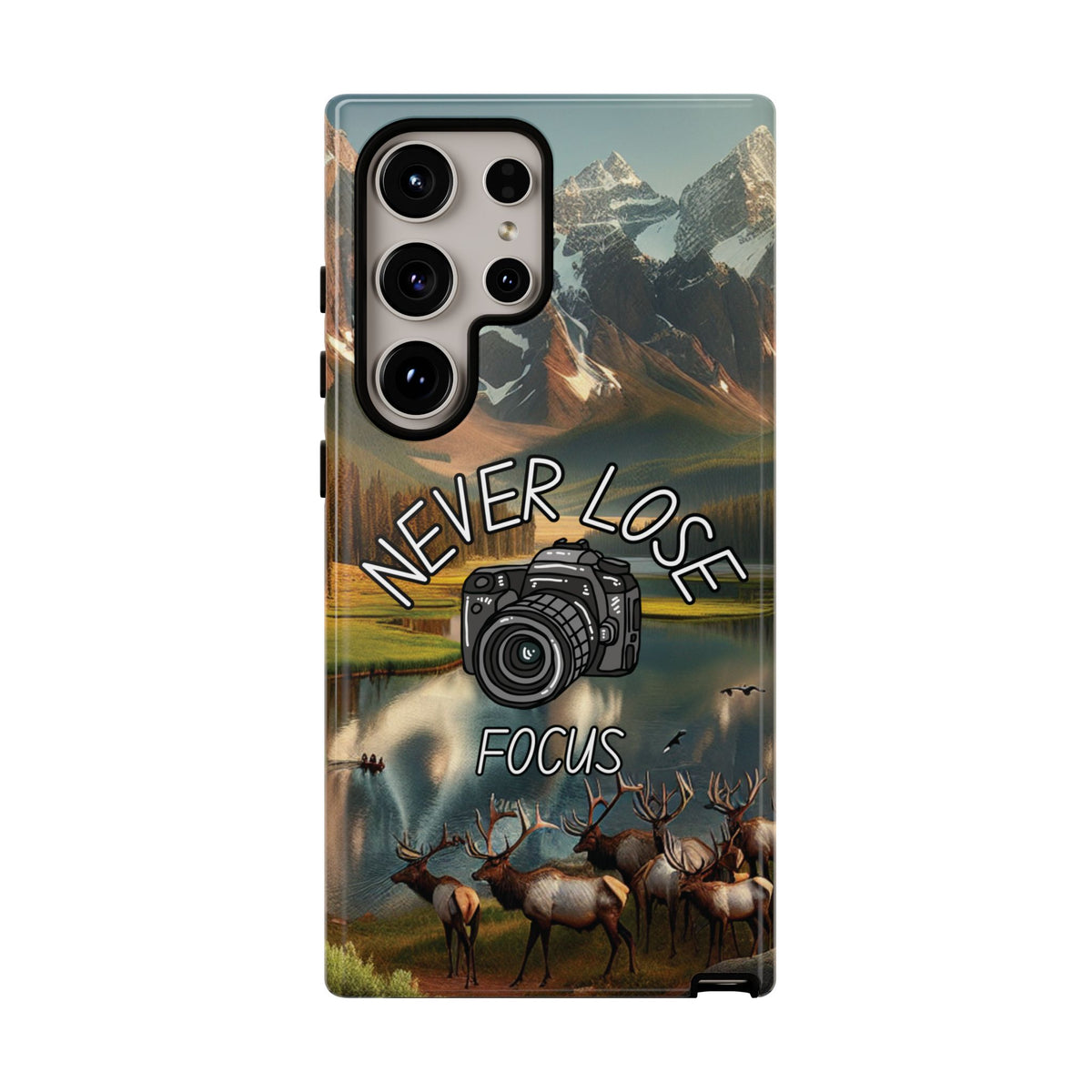 Never Lose Focus Phone Case