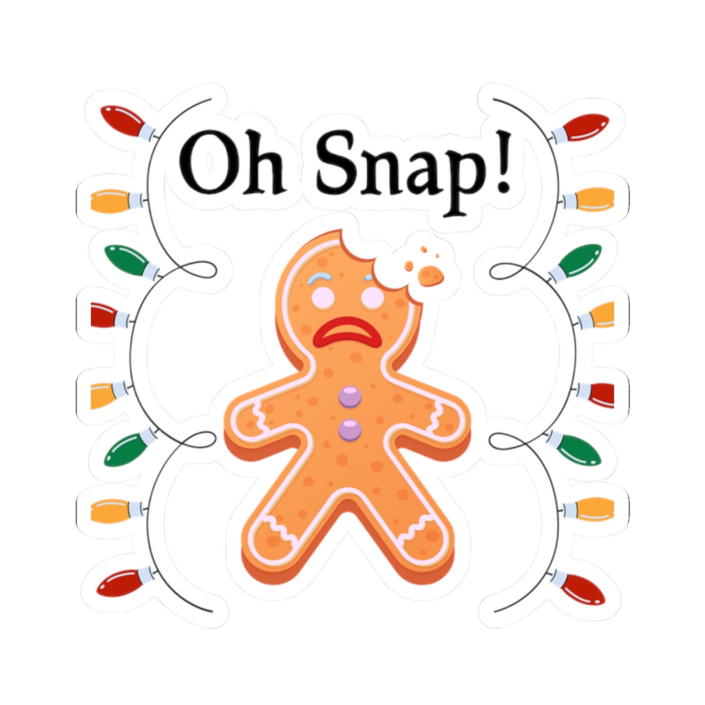 Christmas Oh Snap! Sticker