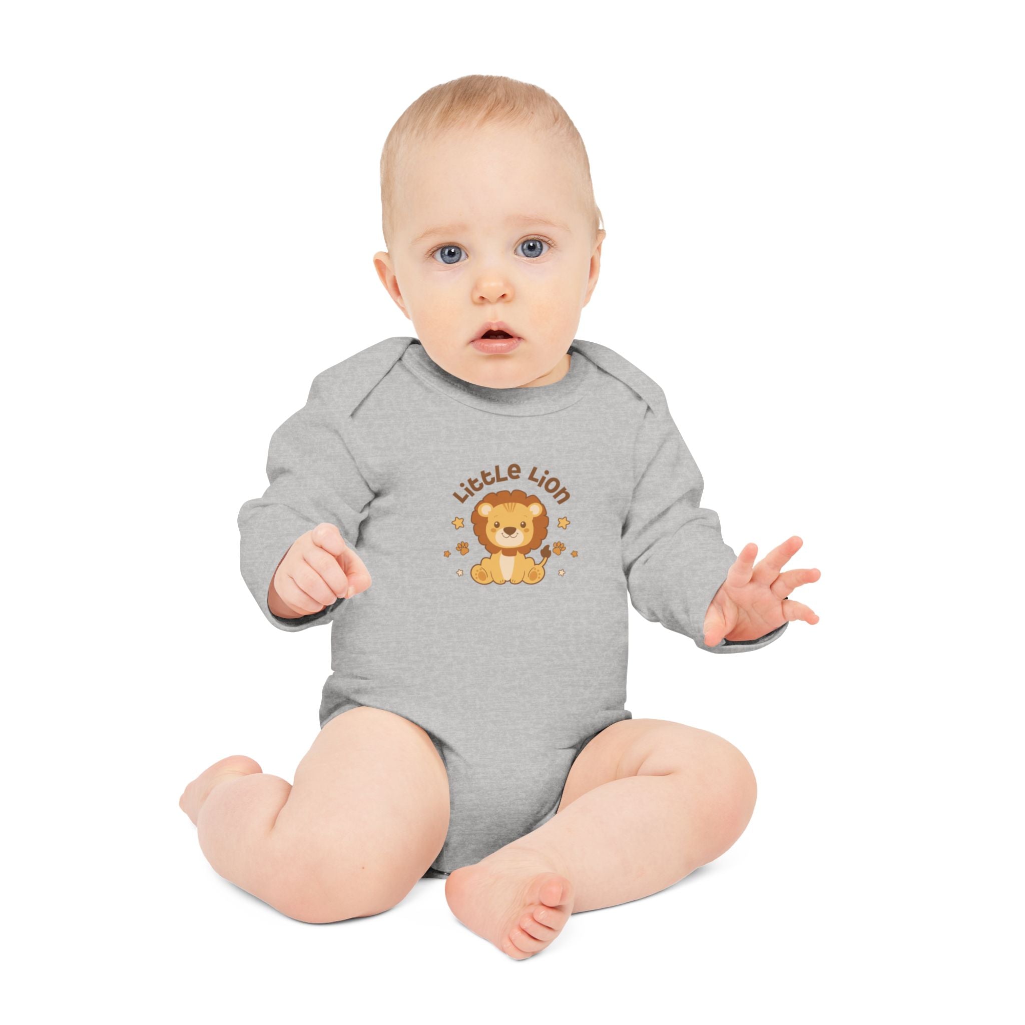Little Lion LS Baby Onesie