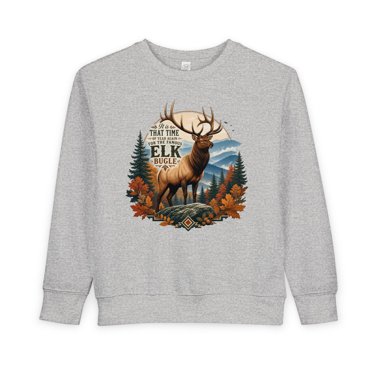 Elk Bugle Toddler Crewneck