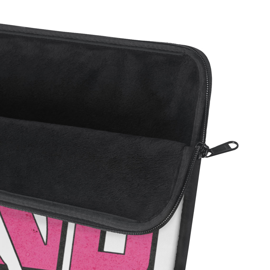 Stay Kind Pink Retro Laptop Cover