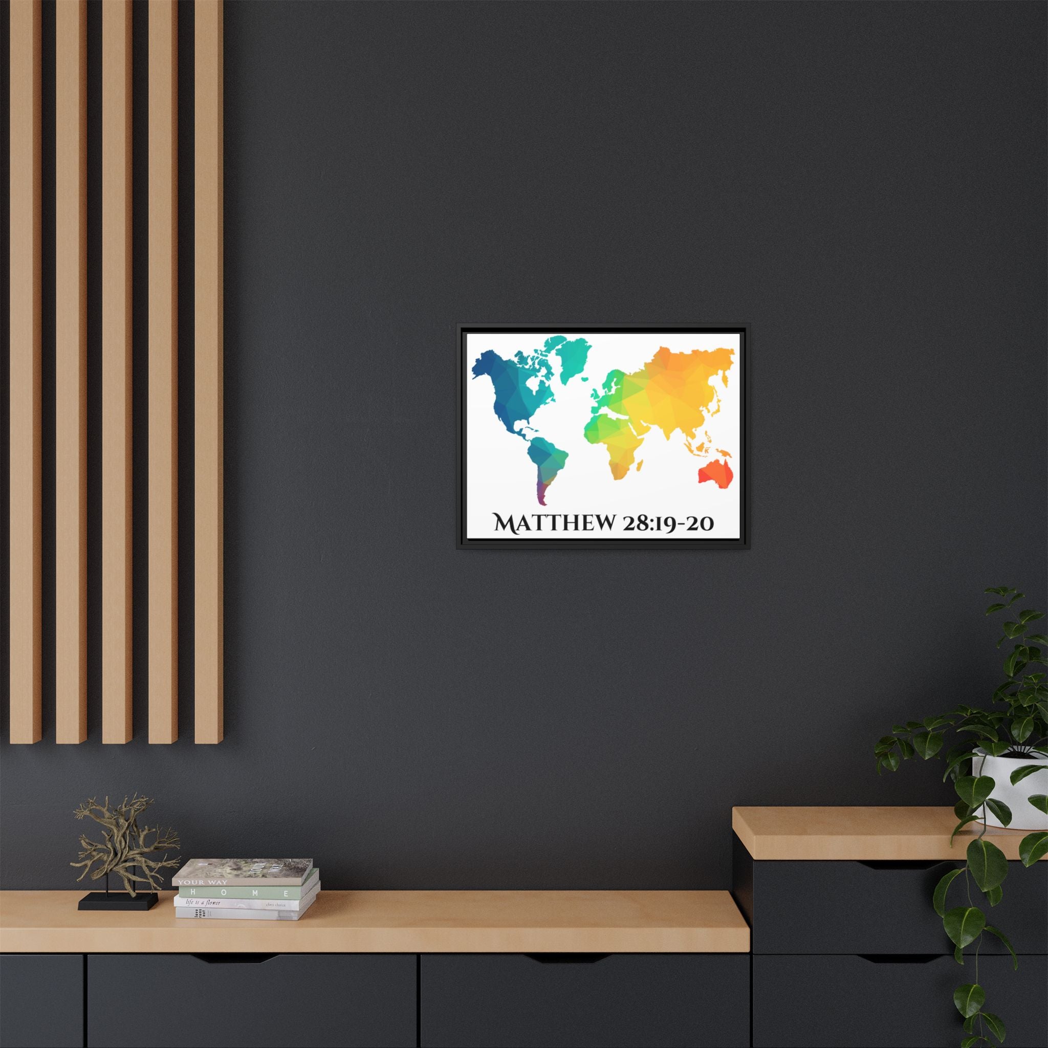 The Great Commission Wall Art (Matthew 28:19-20)