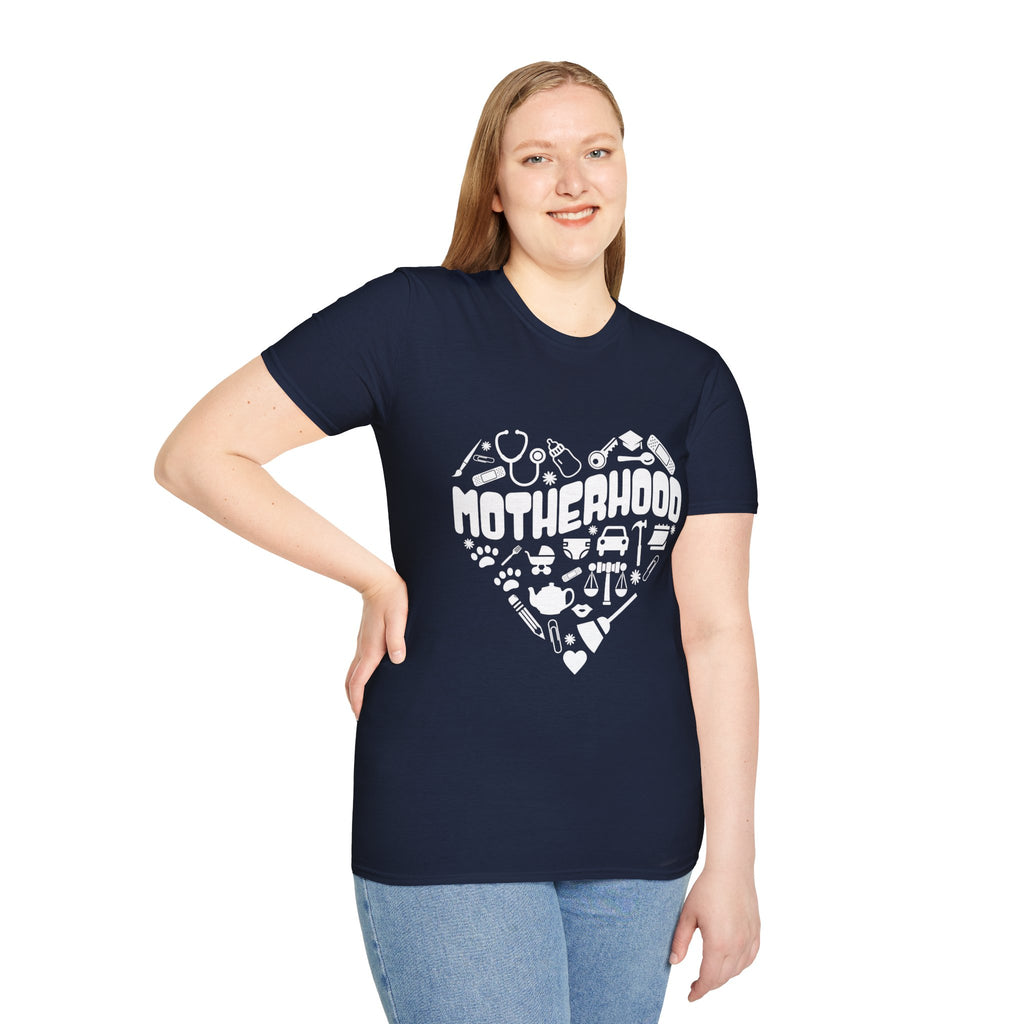Motherhood Heart T-Shirt