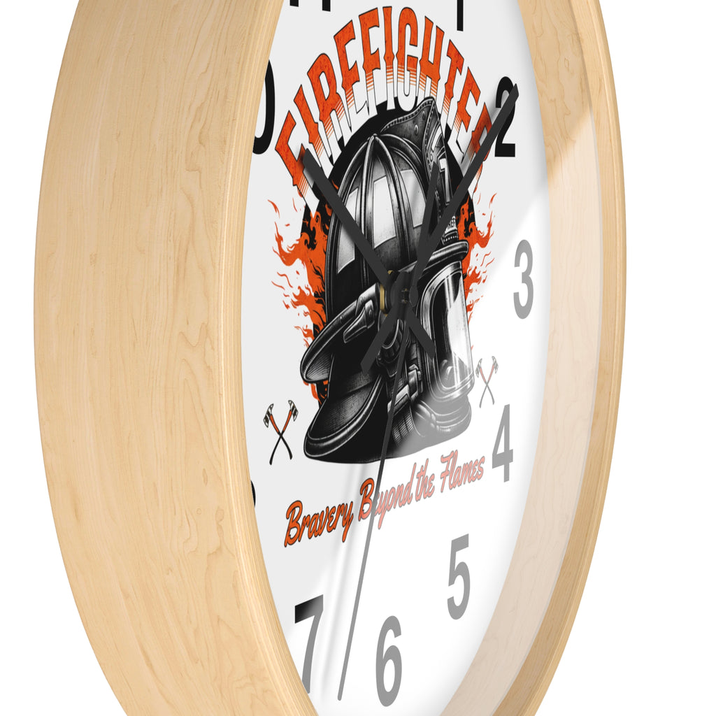 Firefighter Wall Clock
