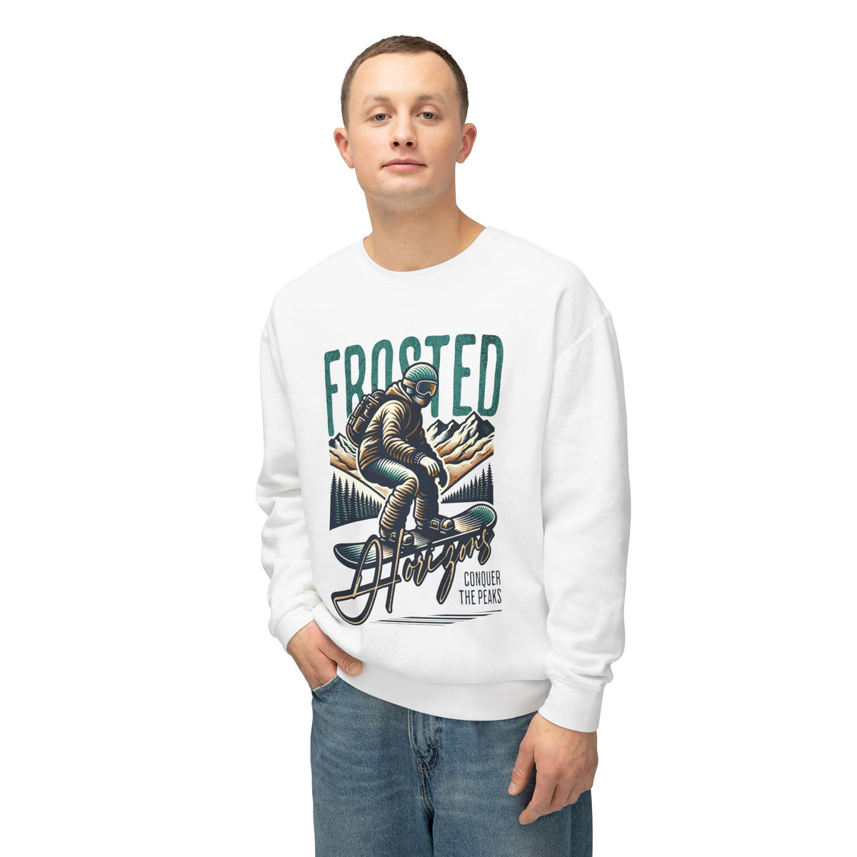 Snowboarder Crewneck