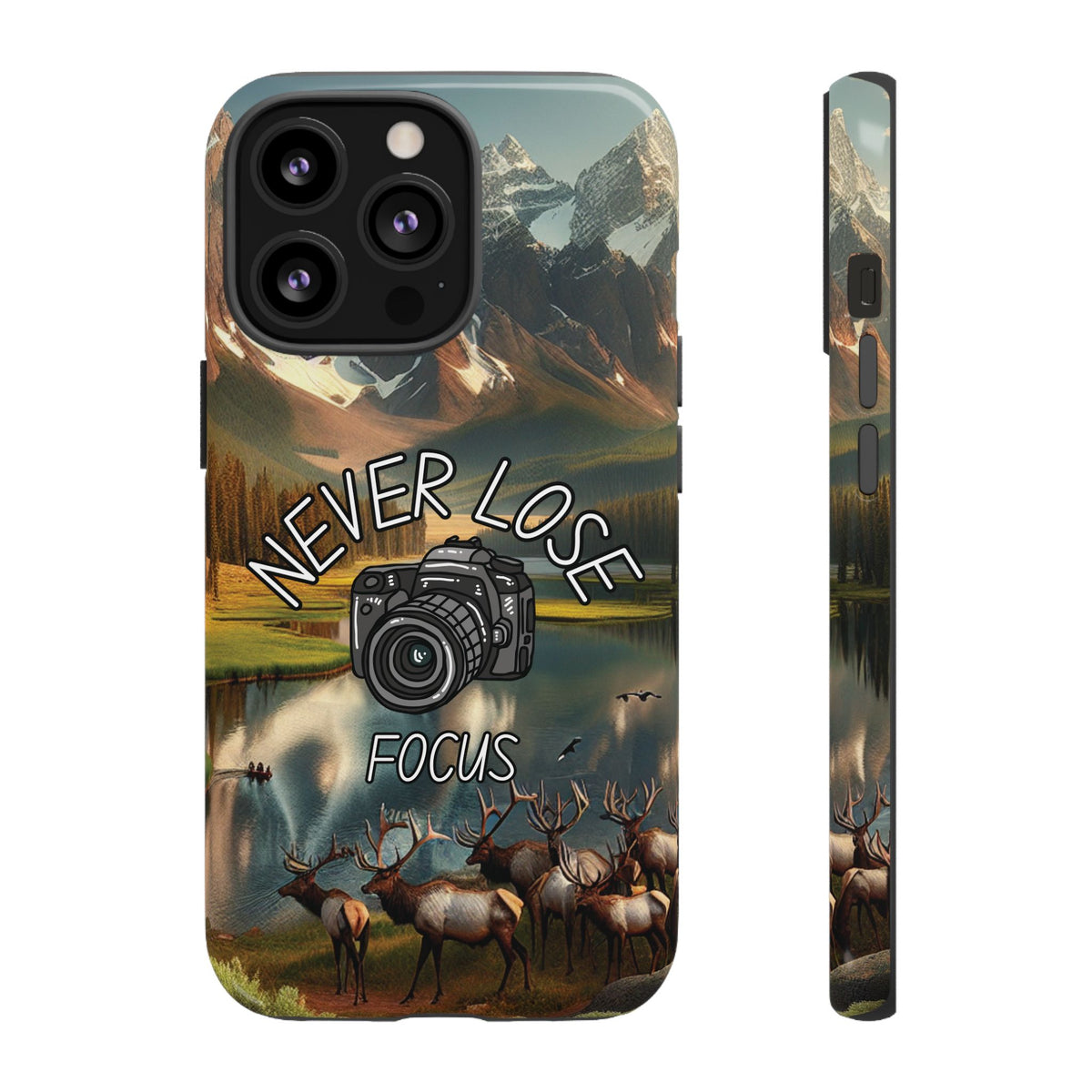 Never Lose Focus Phone Case