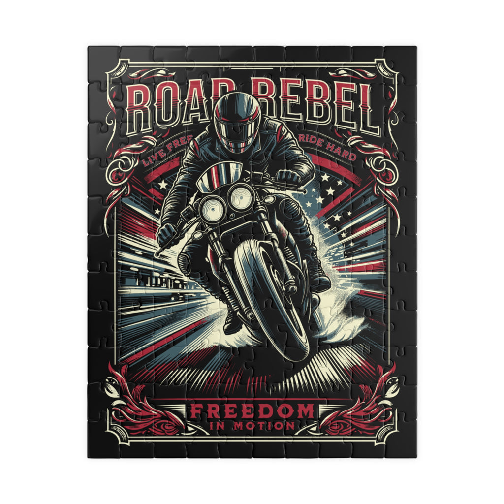 Road Rebel Motorcycle Puzzle (110/252/520 pcs)