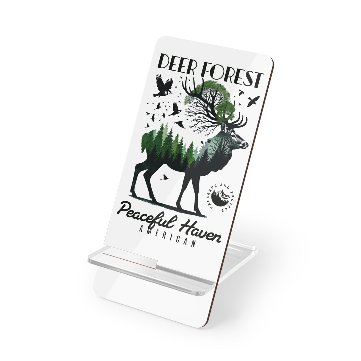 Deer Forest Smartphone Stand