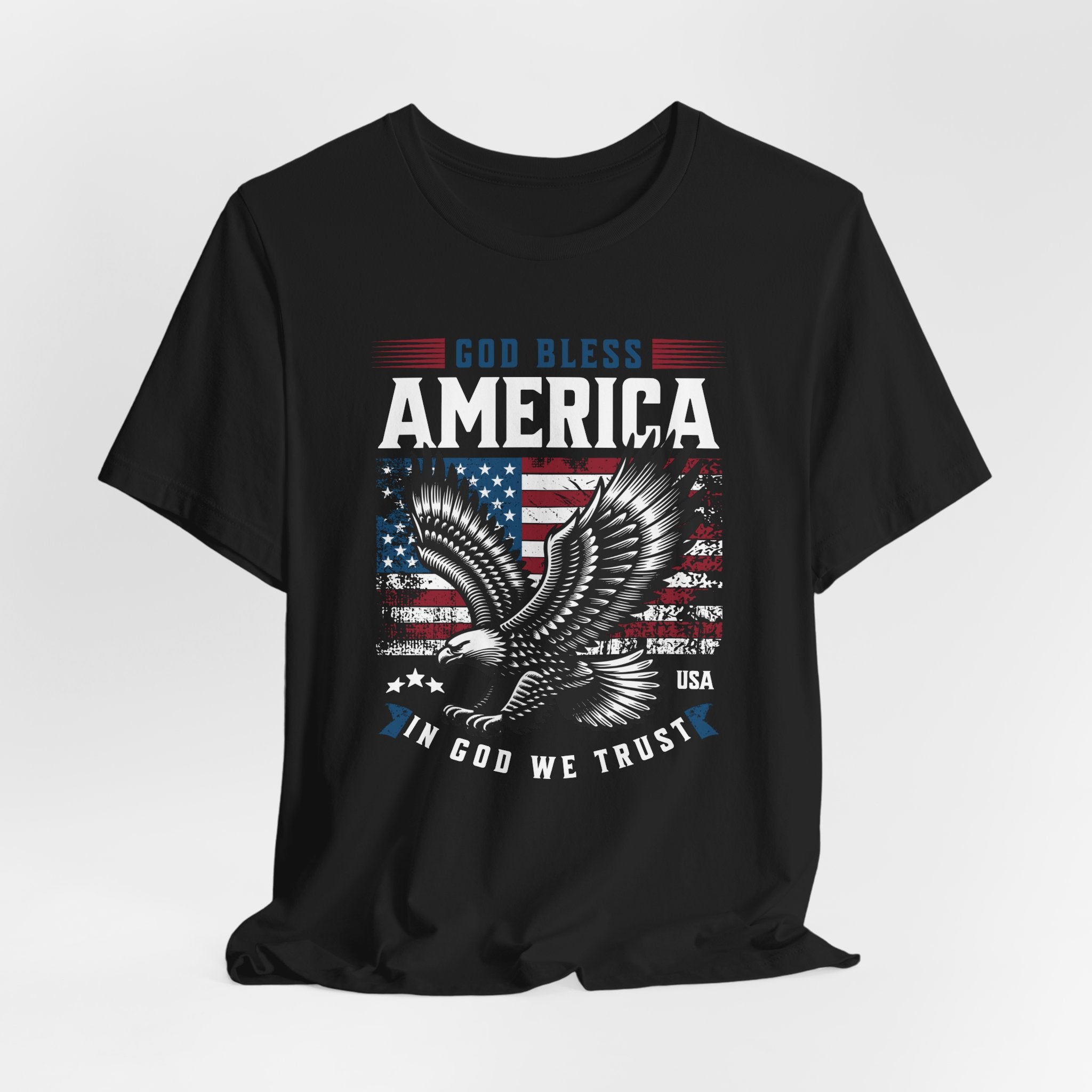 God Bless America with Eagle T-Shirt