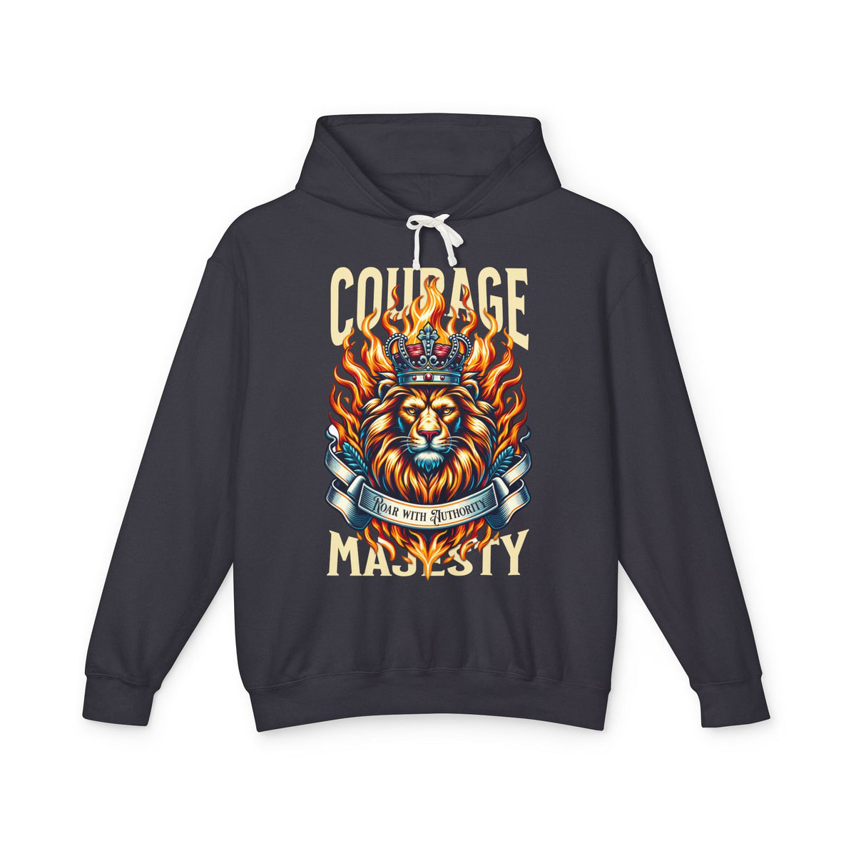 Courage & Majesty Lion Hoodie