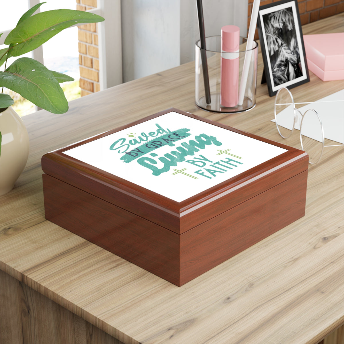Saved by Grace Jewelry Box