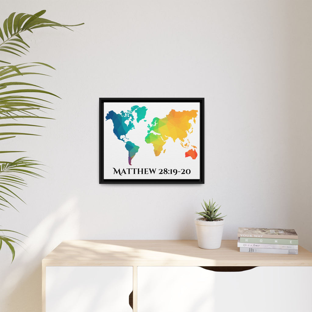 The Great Commission Wall Art (Matthew 28:19-20)