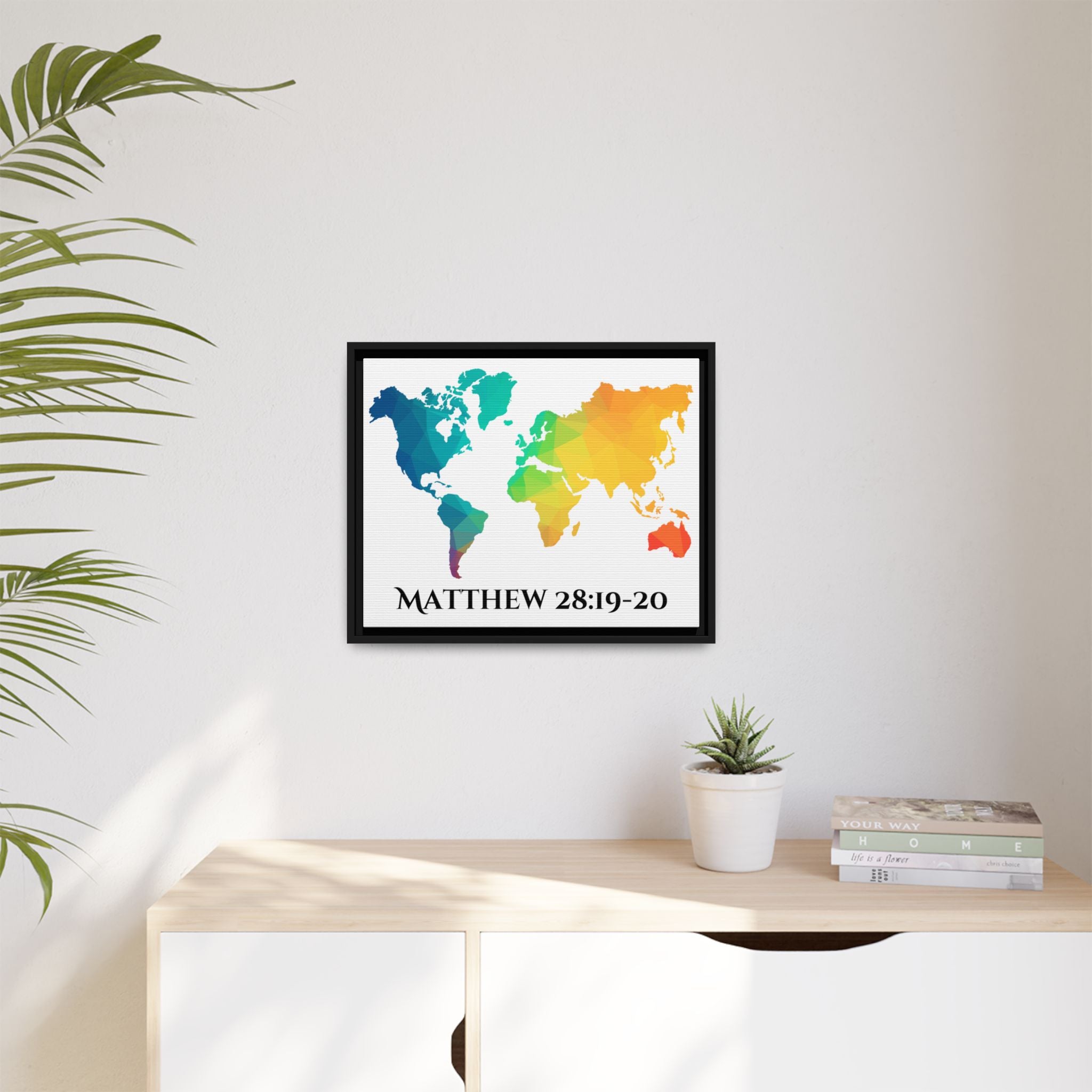The Great Commission Wall Art (Matthew 28:19-20)