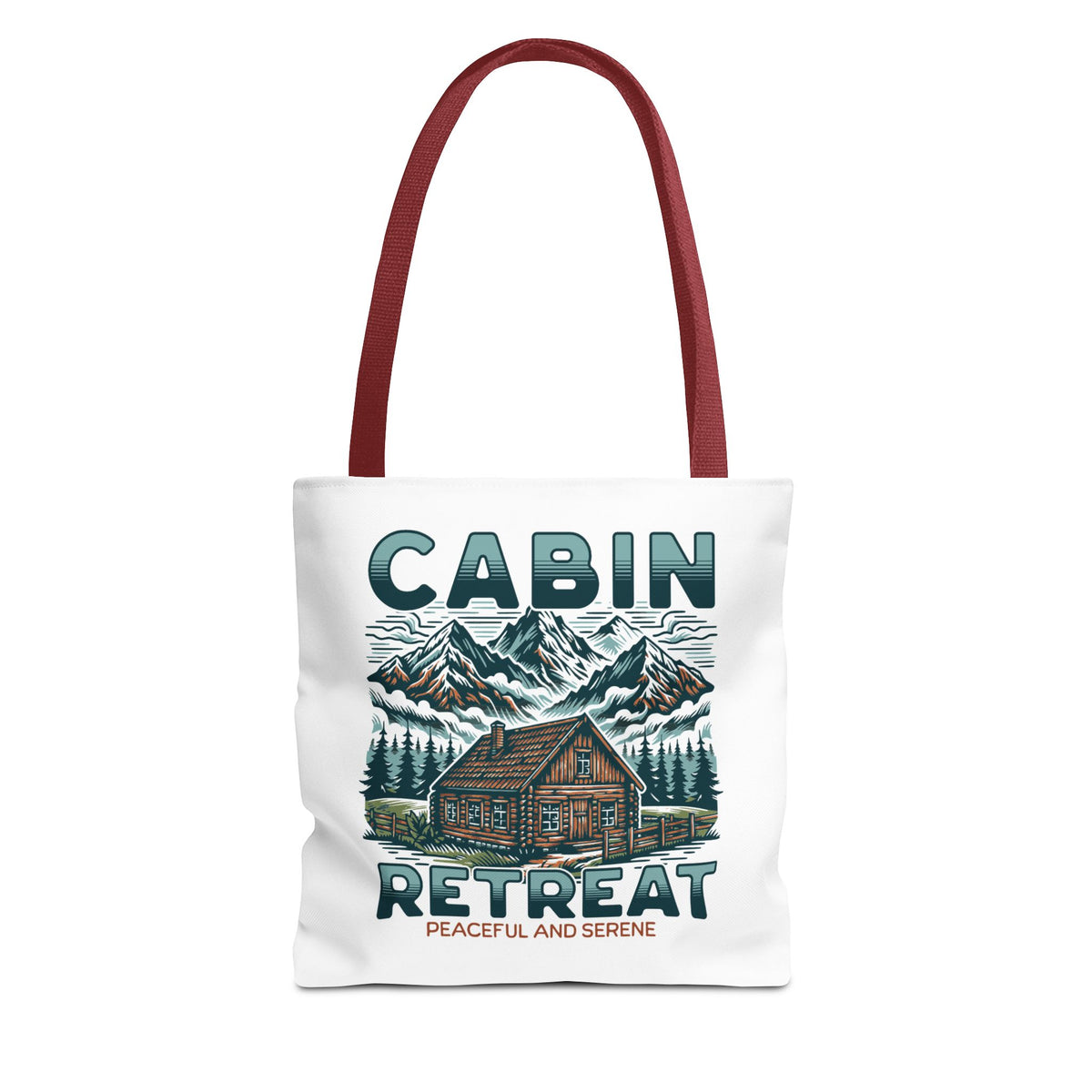 Cabin Retreat Tote Bag