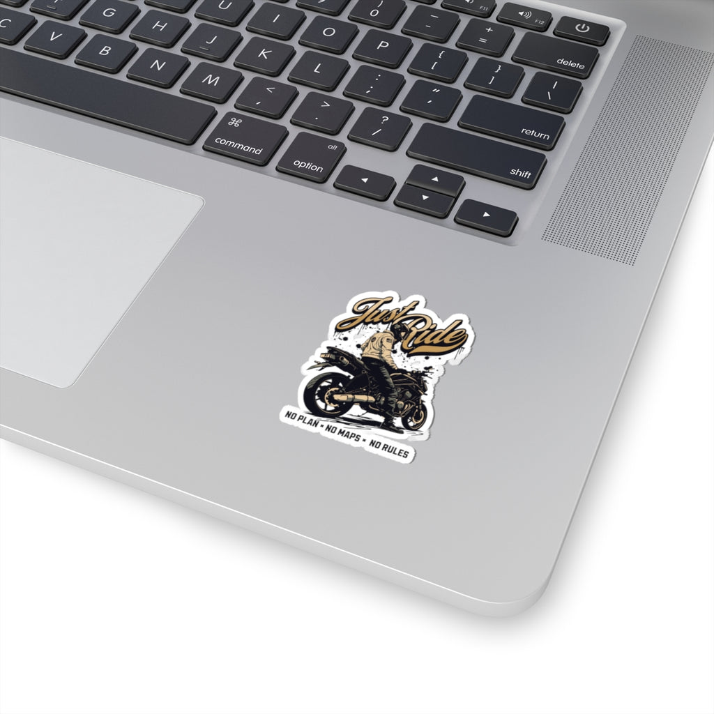 Just Ride Motorcycle Sticker