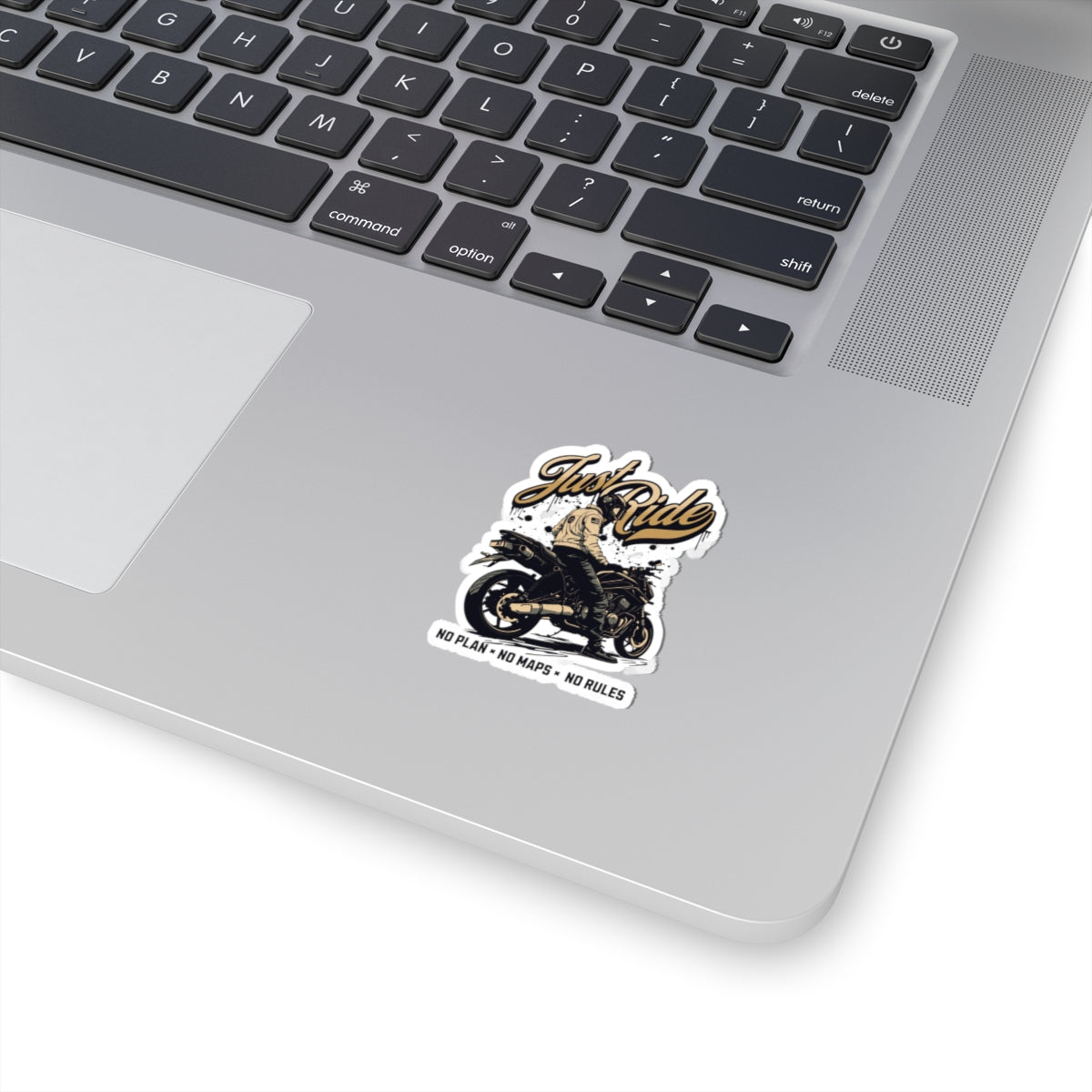 Just Ride Motorcycle Sticker