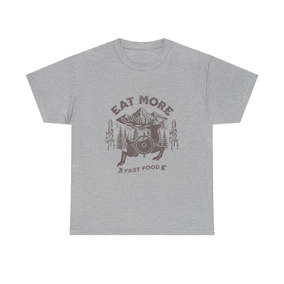 Eat More Fast-Food Vintage Mountain T-Shirt