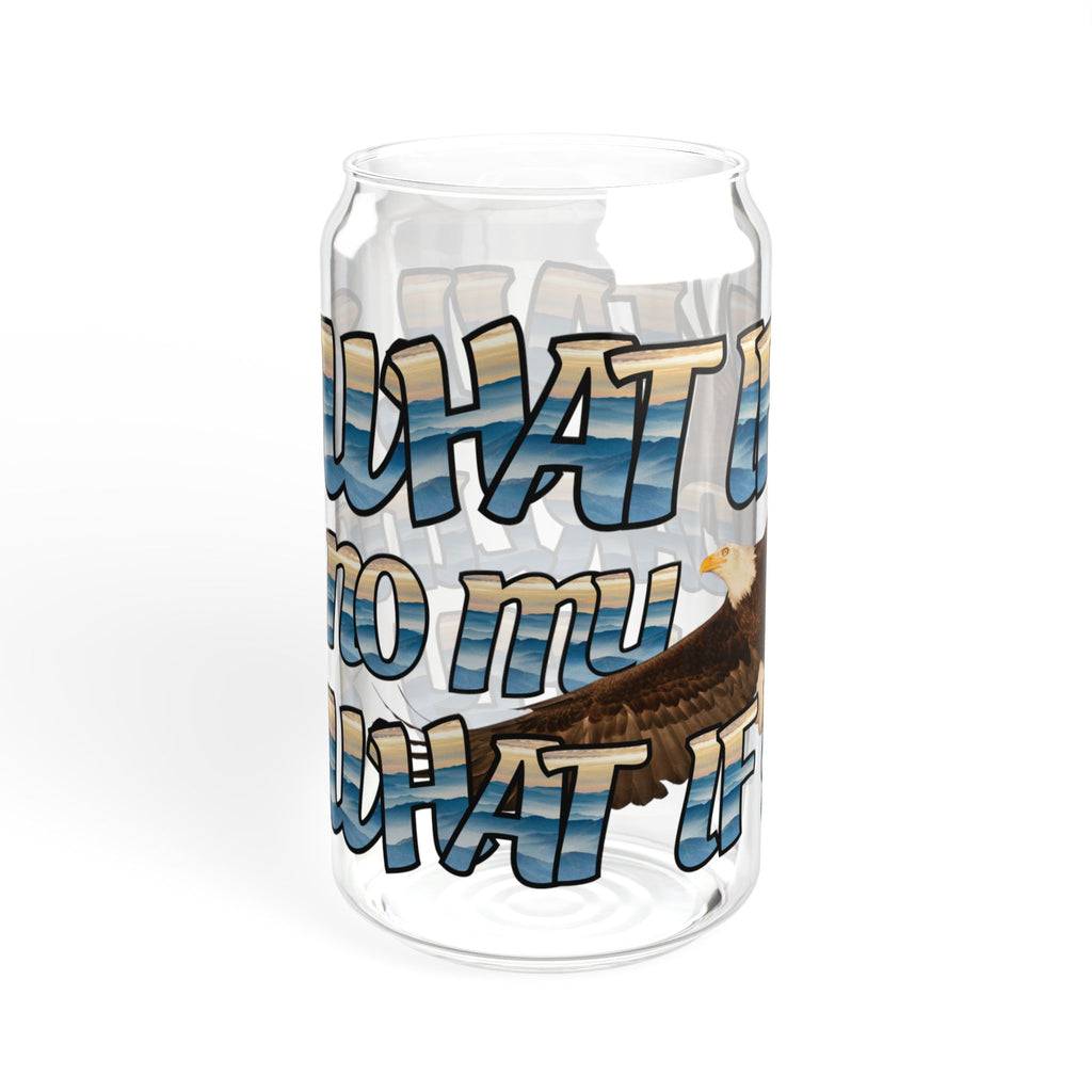 What If I Fall Sipper Glass