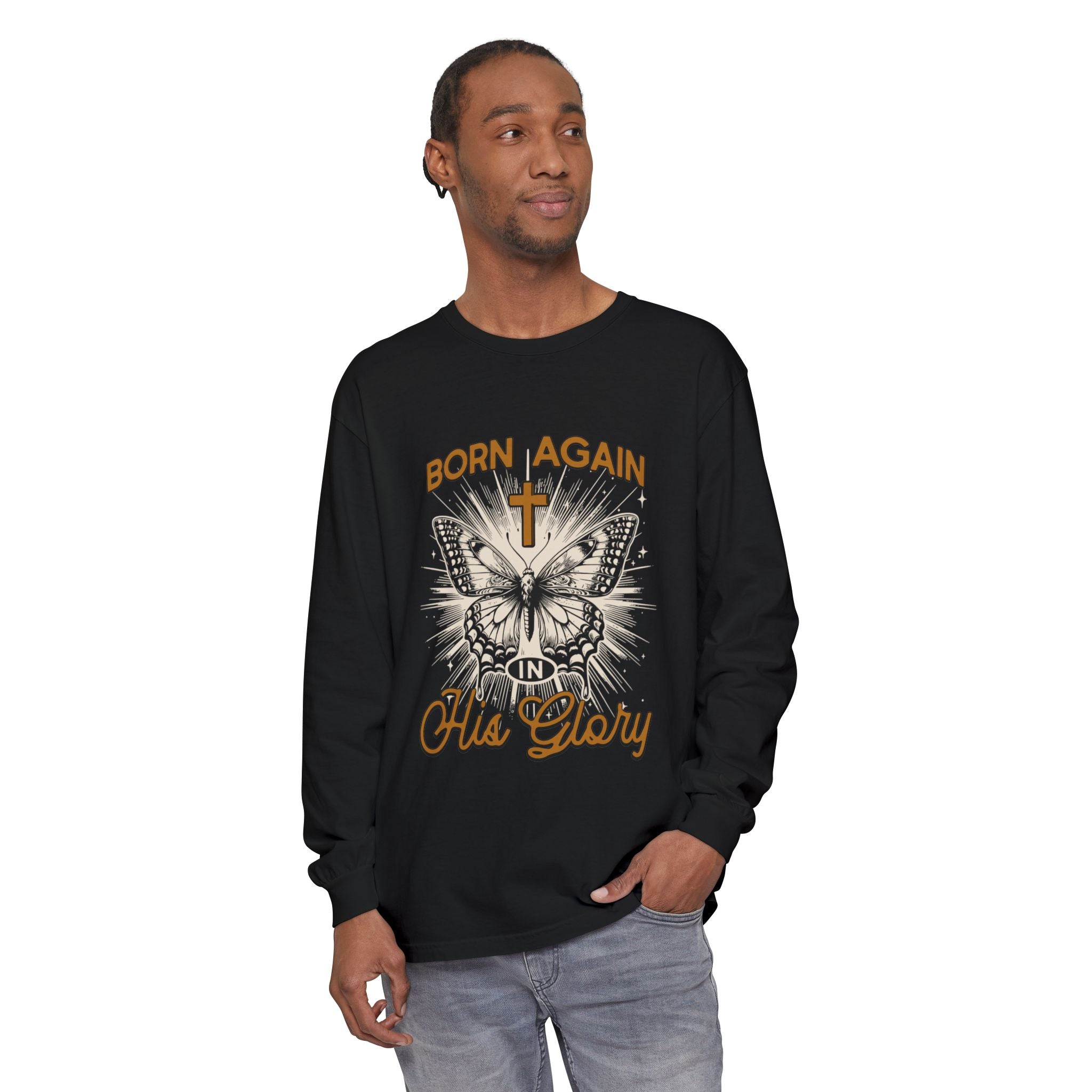 Born Again in His Glory LS T-Shirt