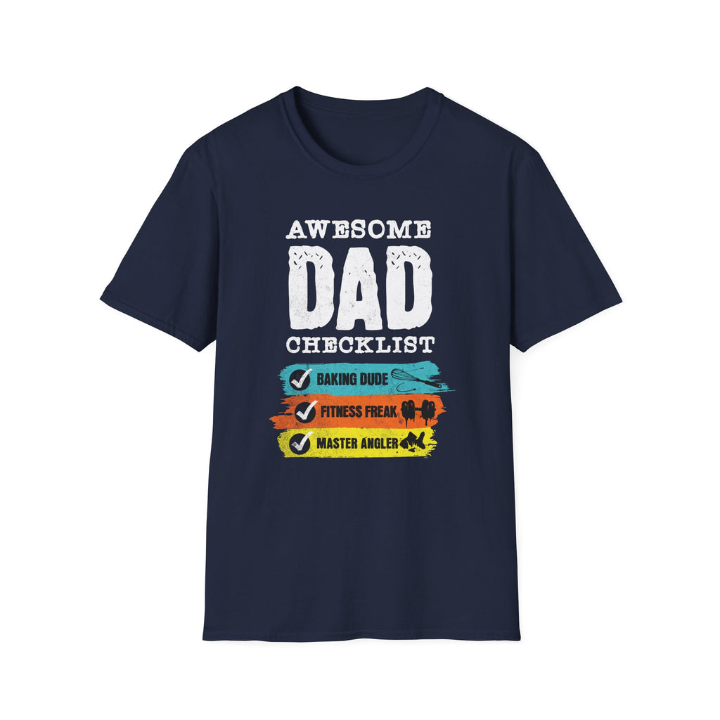 Awesome Dad Checklist T-Shirt