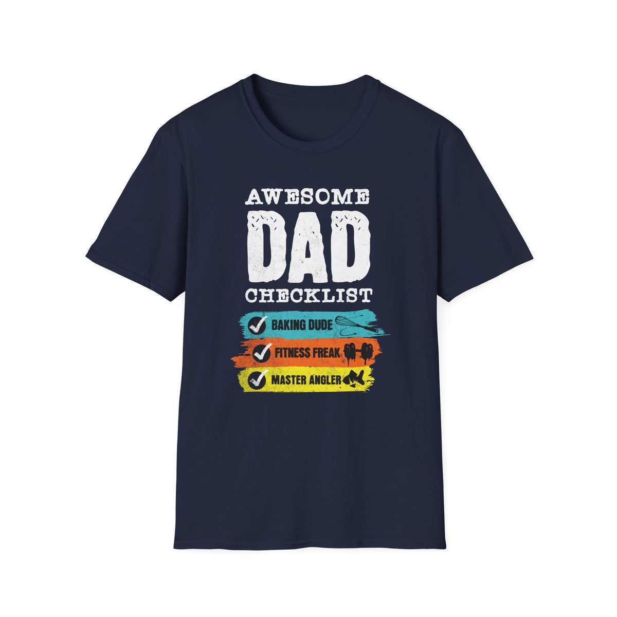 Awesome Dad Checklist T-Shirt