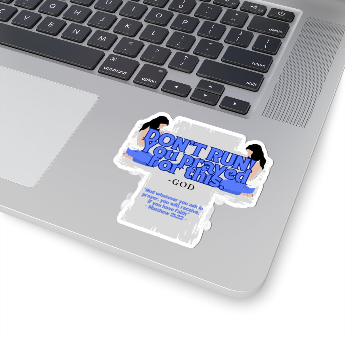 Don't Run Sticker