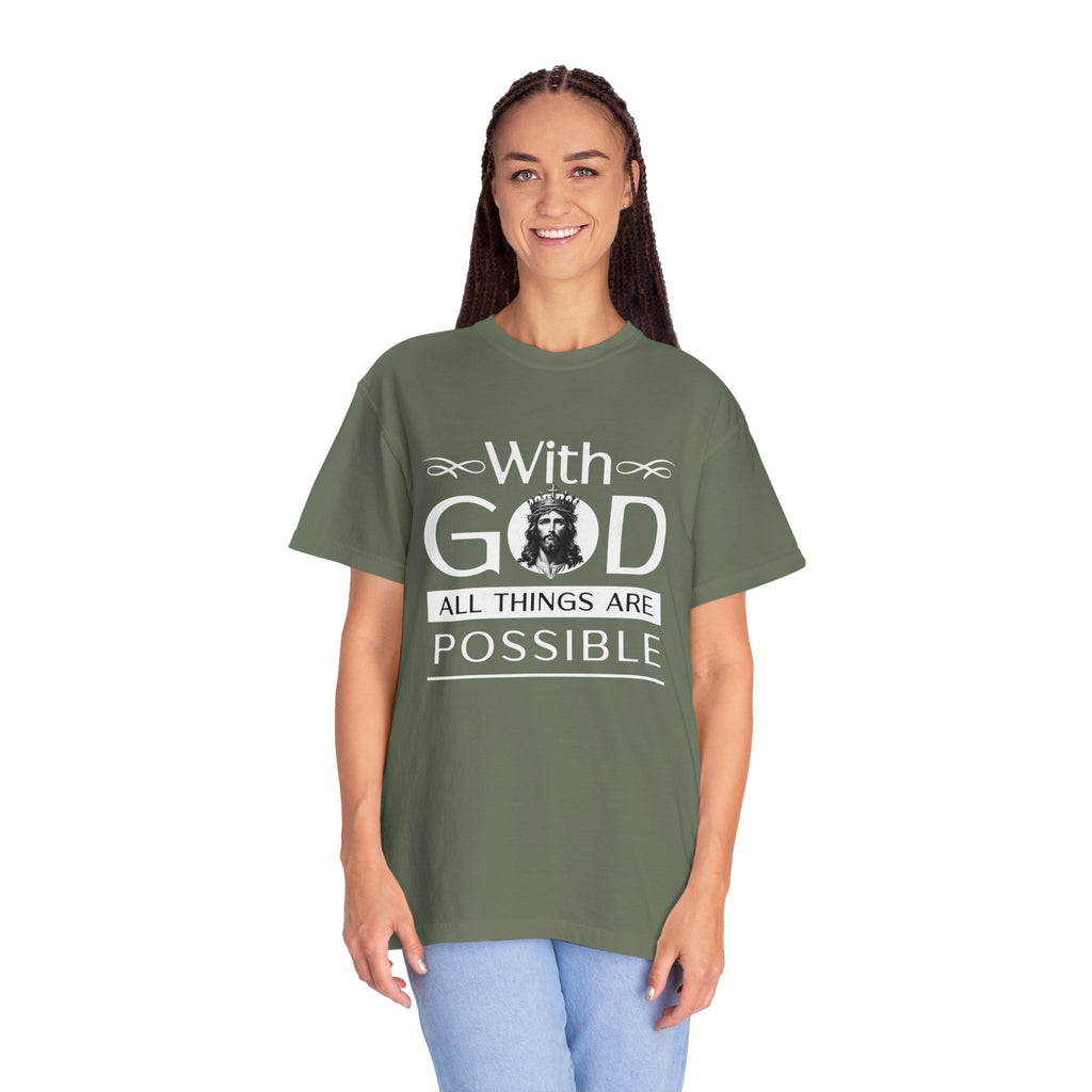 With God All Things...T‑Shirt
