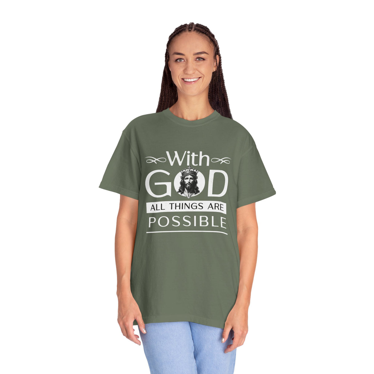 With God All Things...T‑Shirt