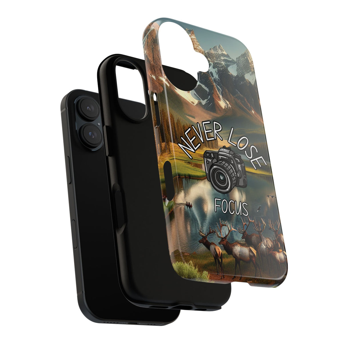 Never Lose Focus Phone Case