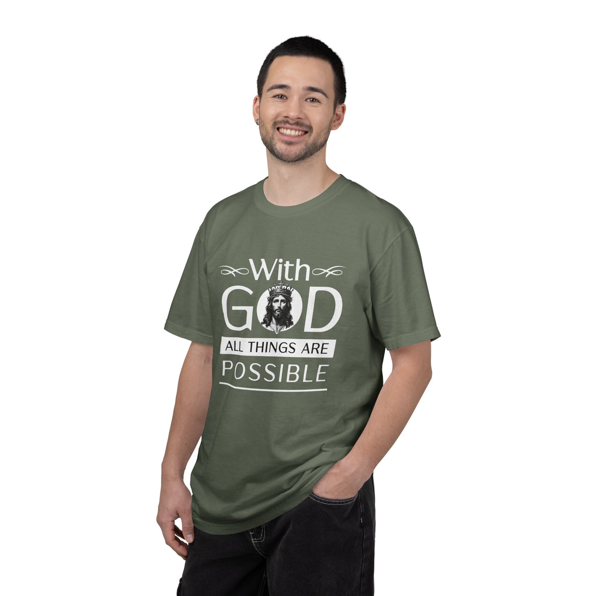 With God All Things...T‑Shirt