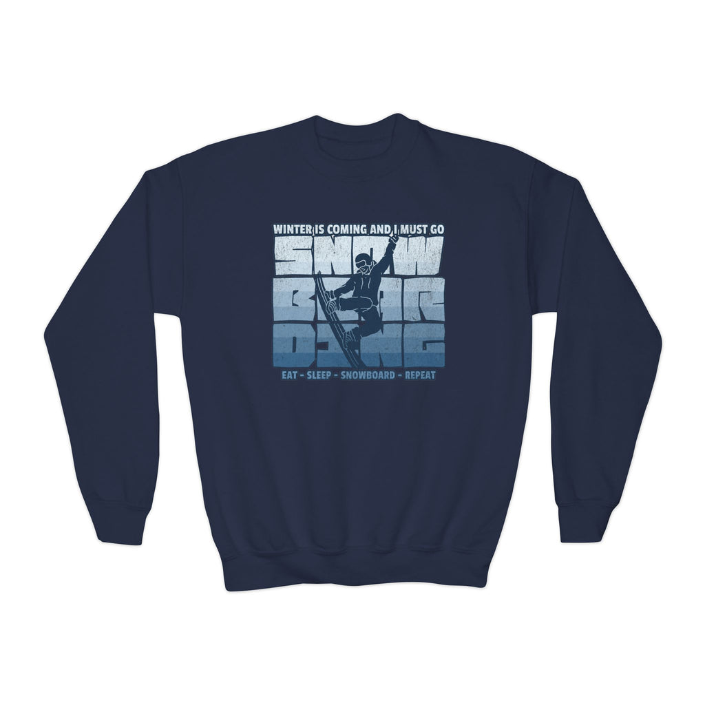"Winter is Coming..." Youth Crewneck