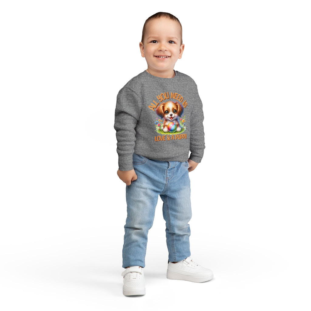 "All You Need..."Toddler Crewneck