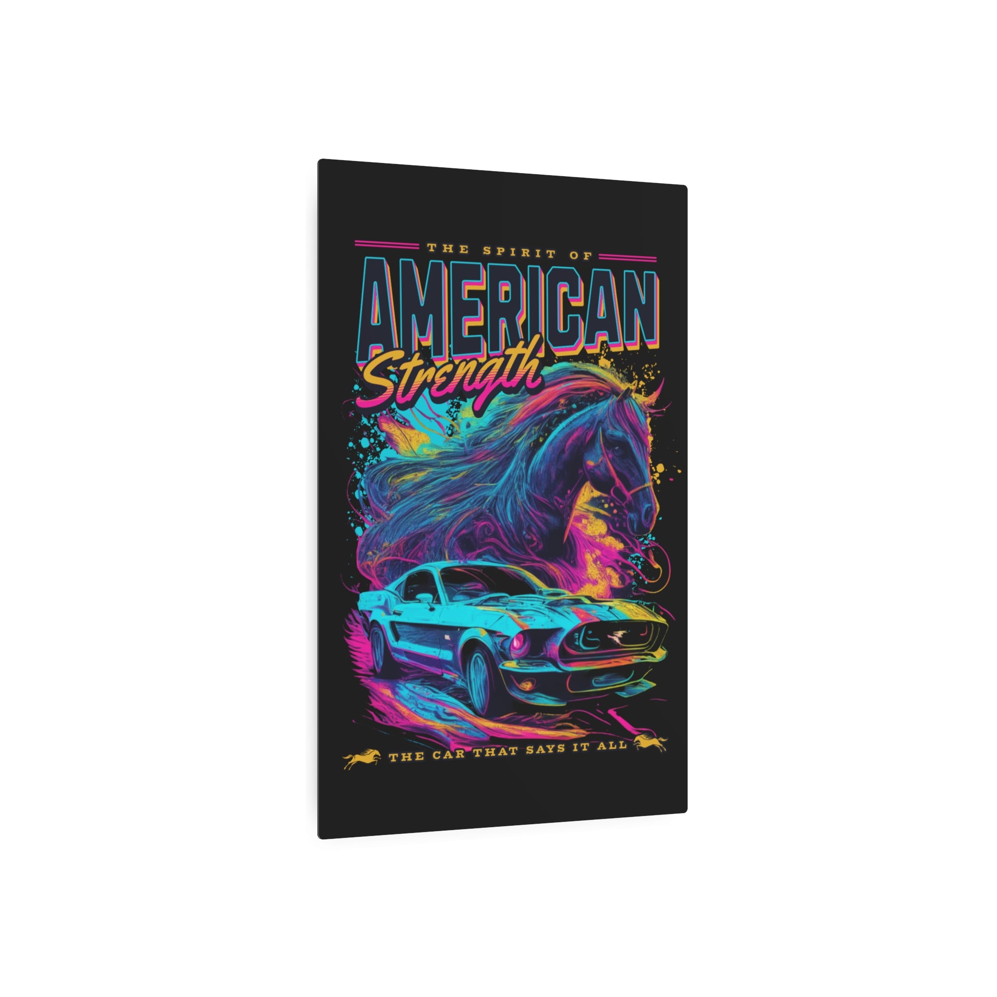 'The Spirit of American Strength' Vintage Wall Art