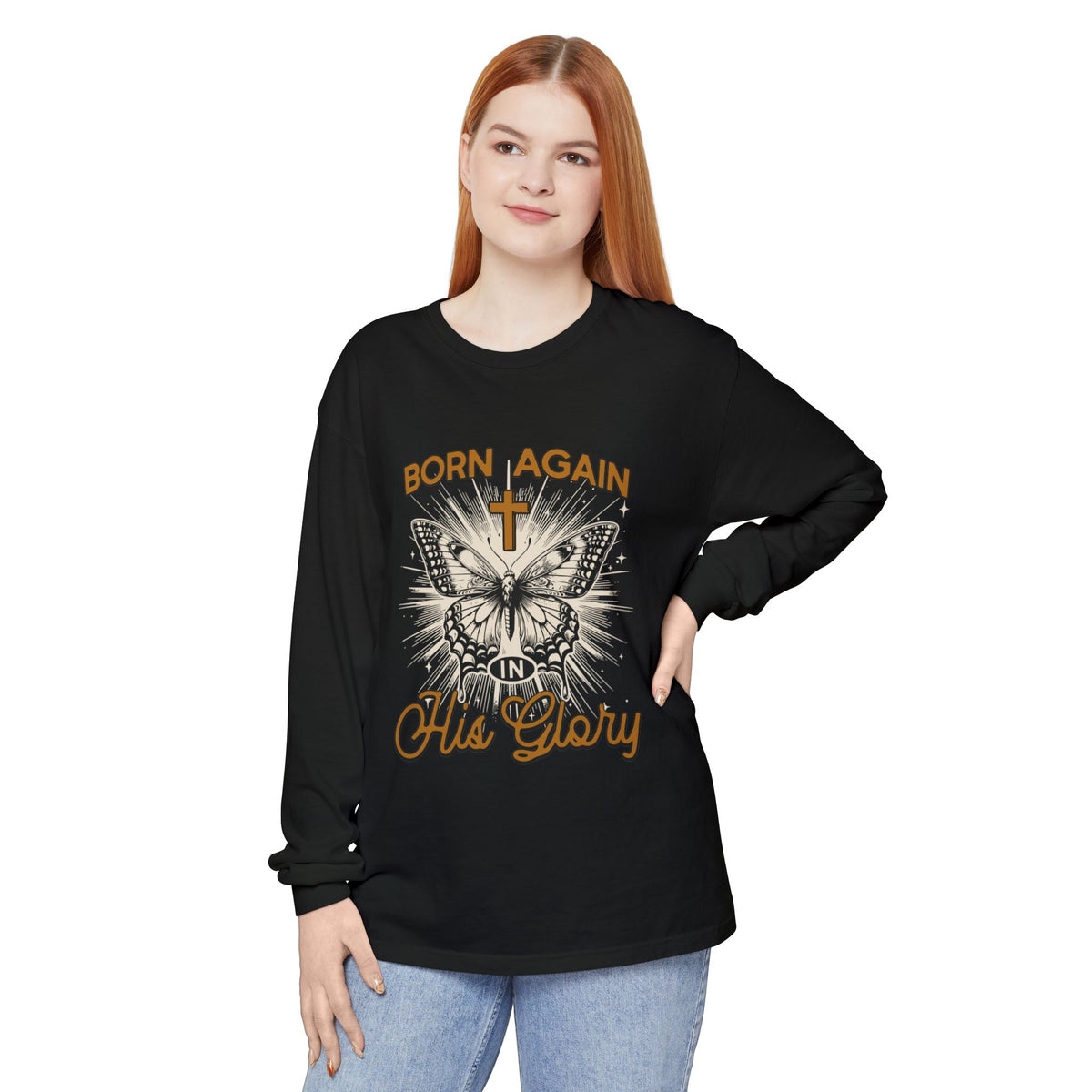 Born Again in His Glory LS T-Shirt