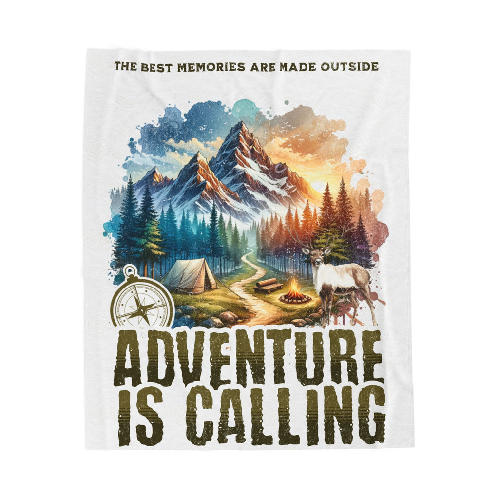 'Adventure is Calling' Blanket
