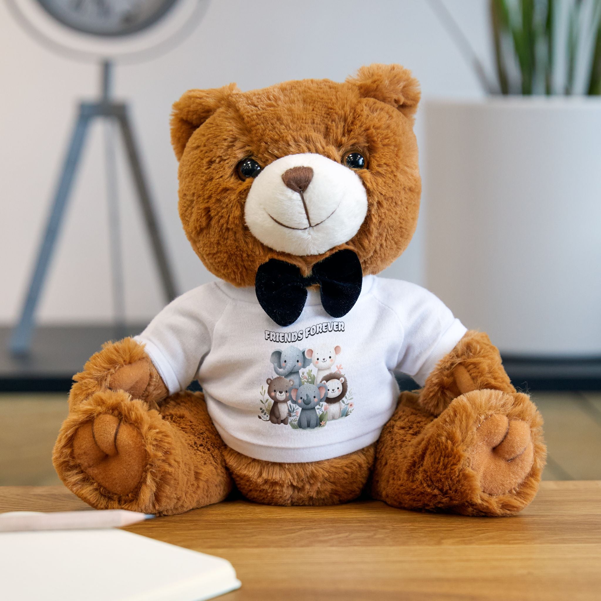 Plush Teddy Bear with T-Shirt