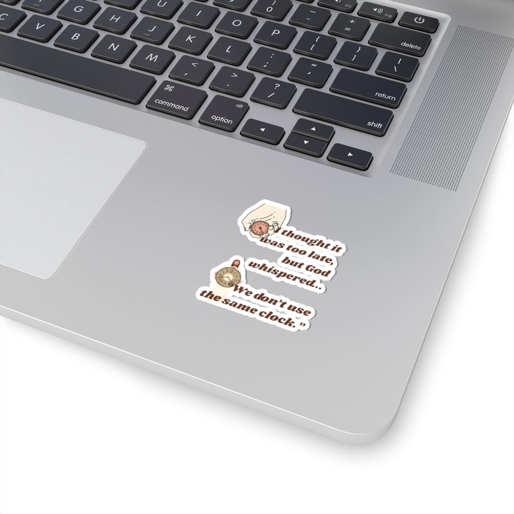 God's Clock Sticker