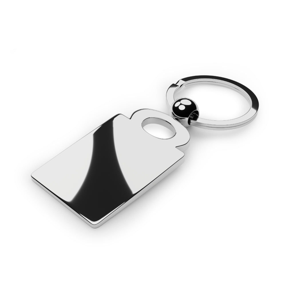 Neon Retro Muscle Car Keychain