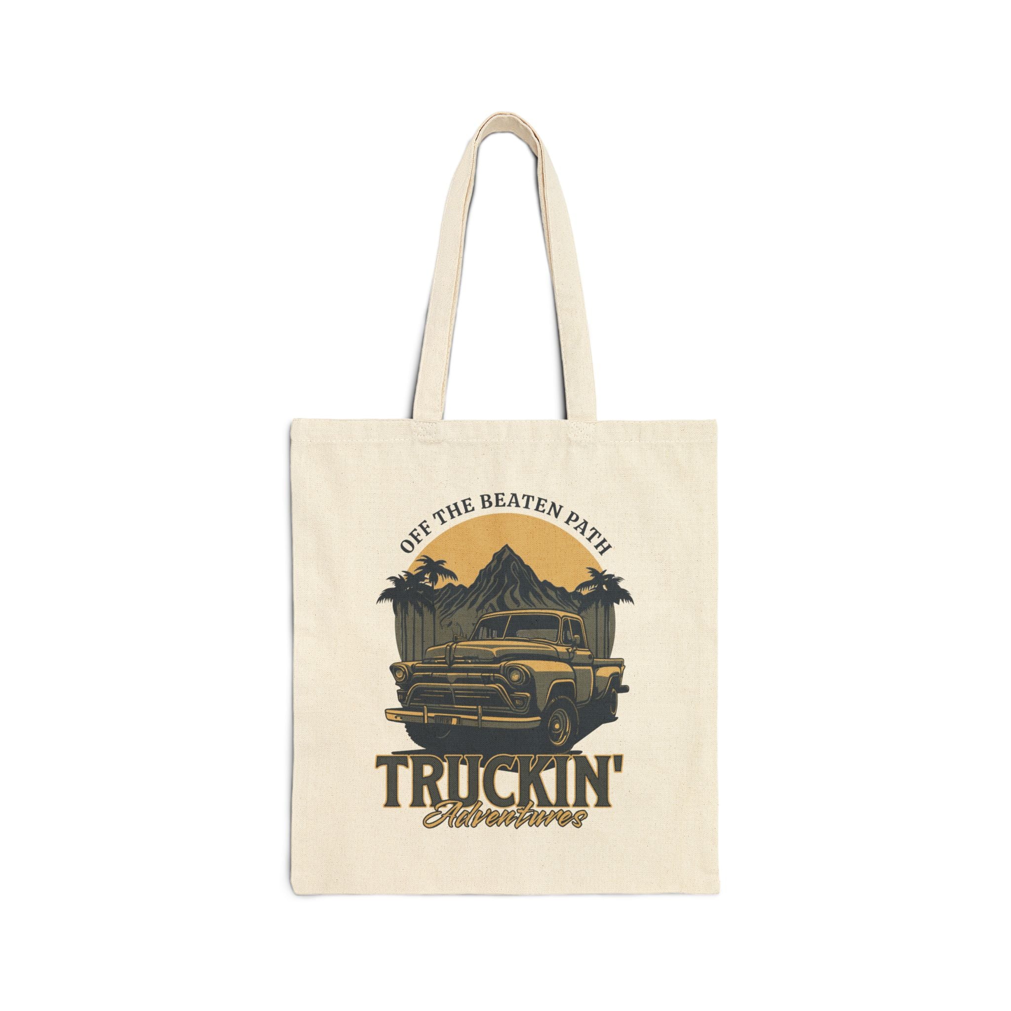 Truckin' Adventures Cotton Tote