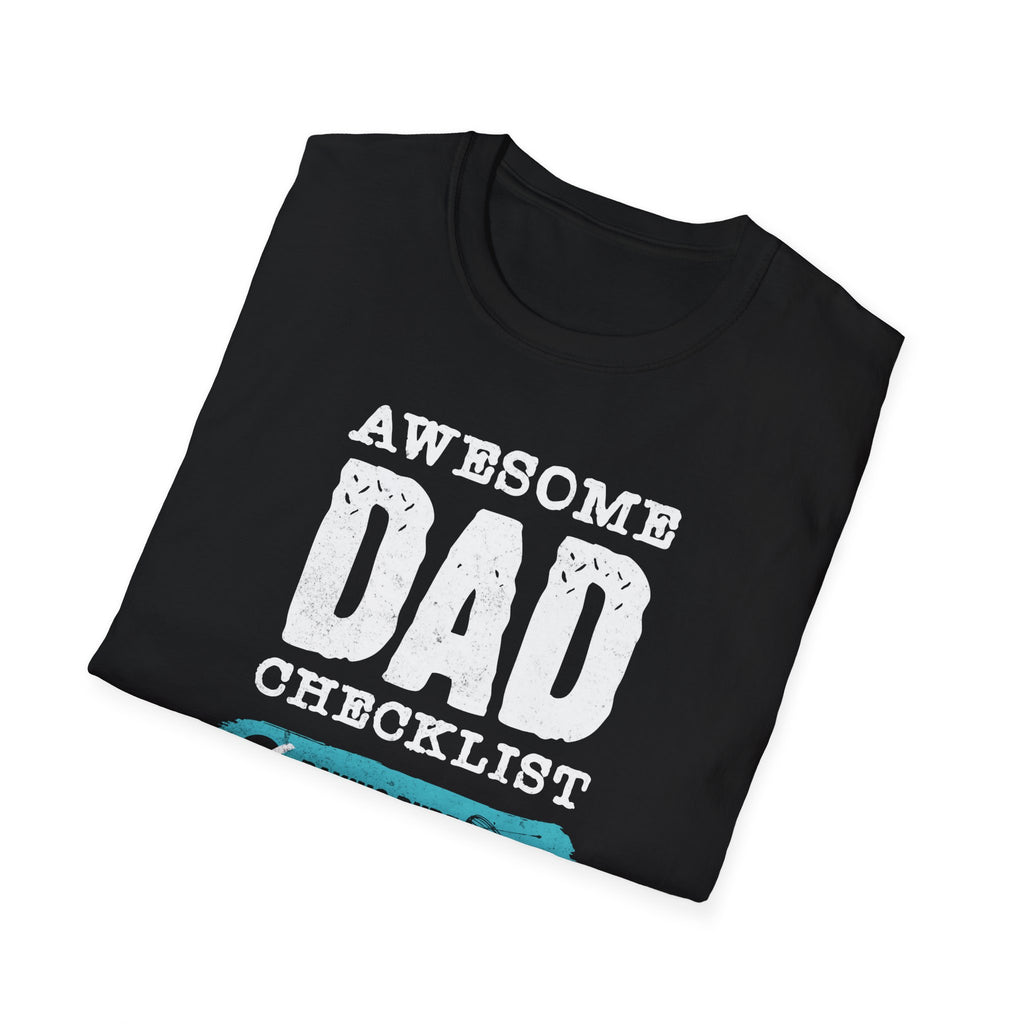 Awesome Dad Checklist T-Shirt