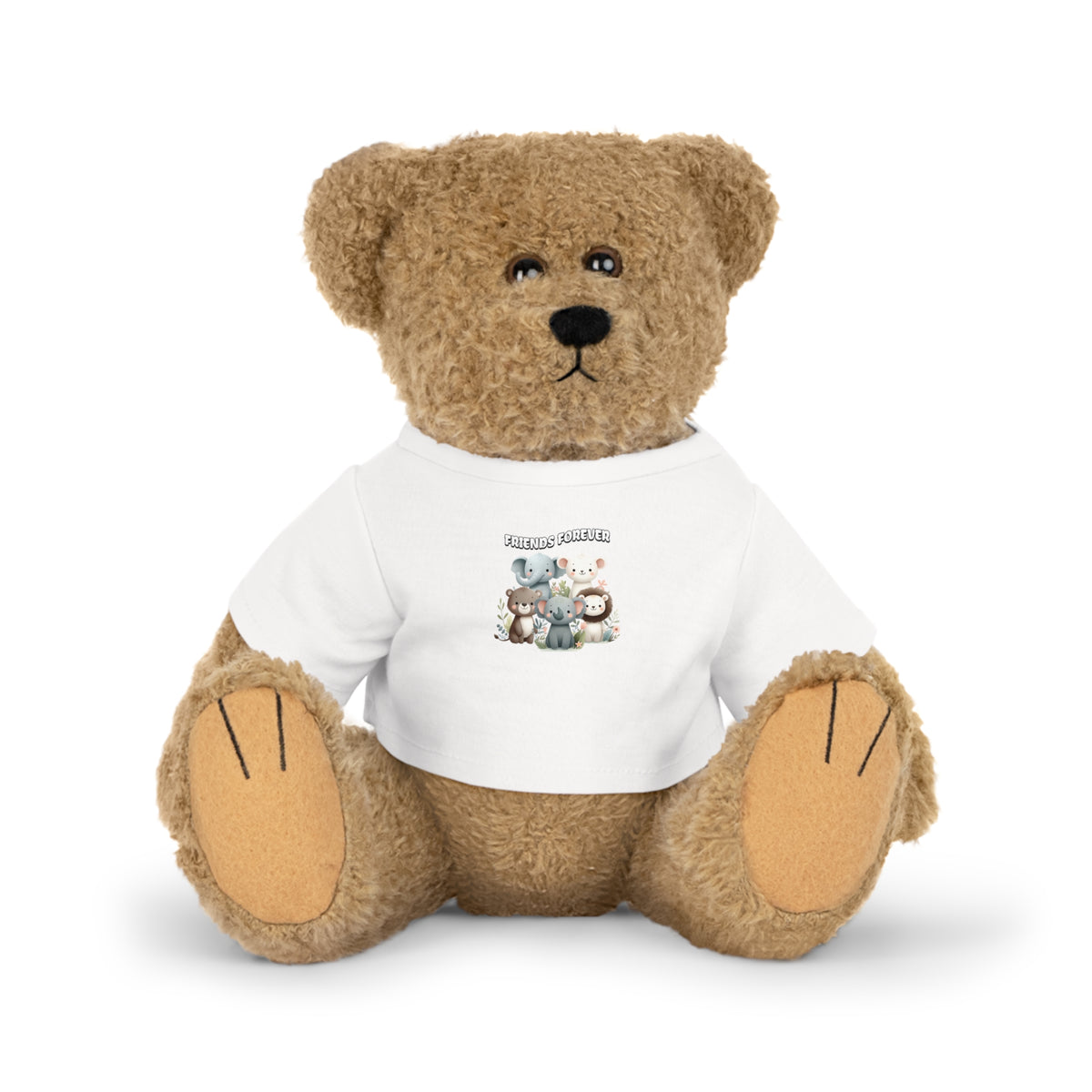 Plush Bear with T‑Shirt