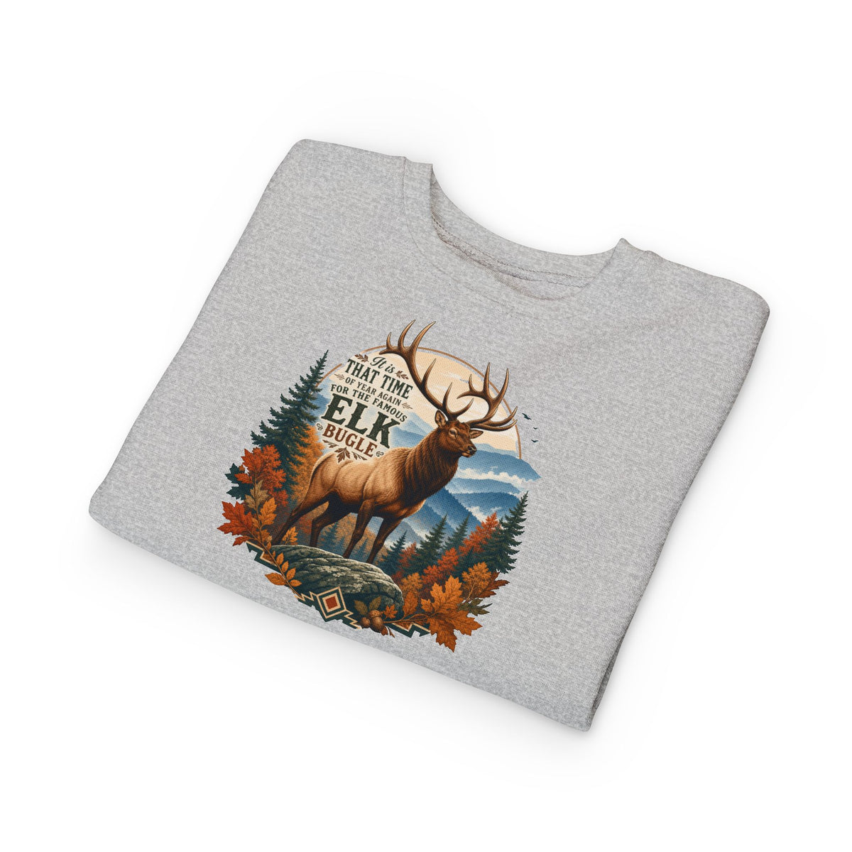 Elk Bugle Toddler Crewneck