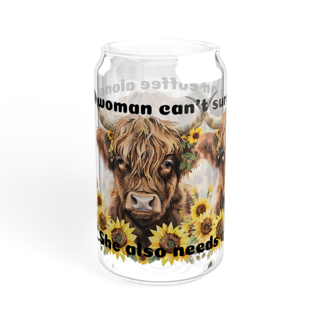 Scottish Highlander Sipper Glass