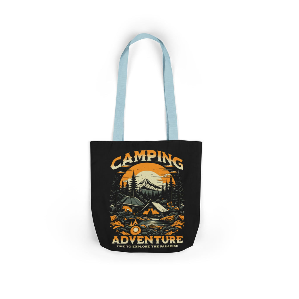 Camping Adventure Canvas Tote Bag