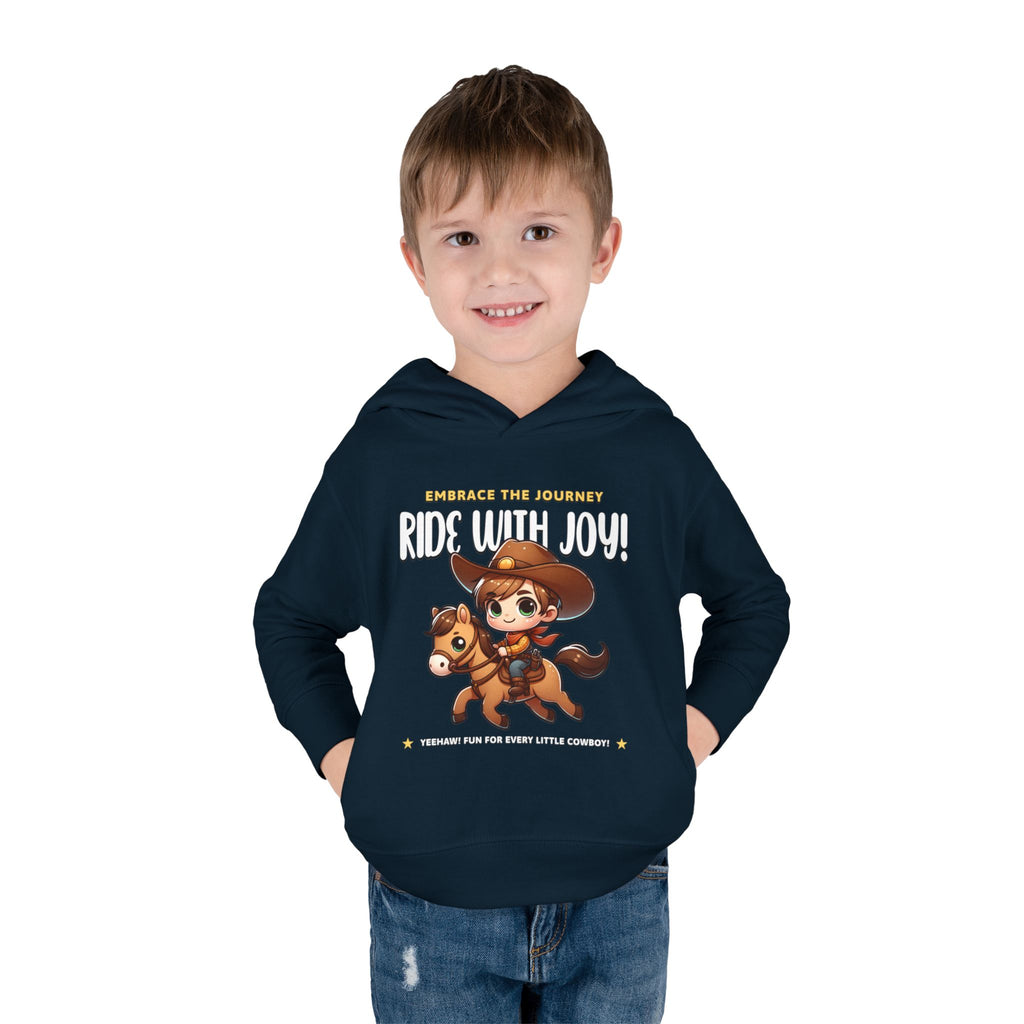 "Ride With Joy" Cowboy Kids Hoodie