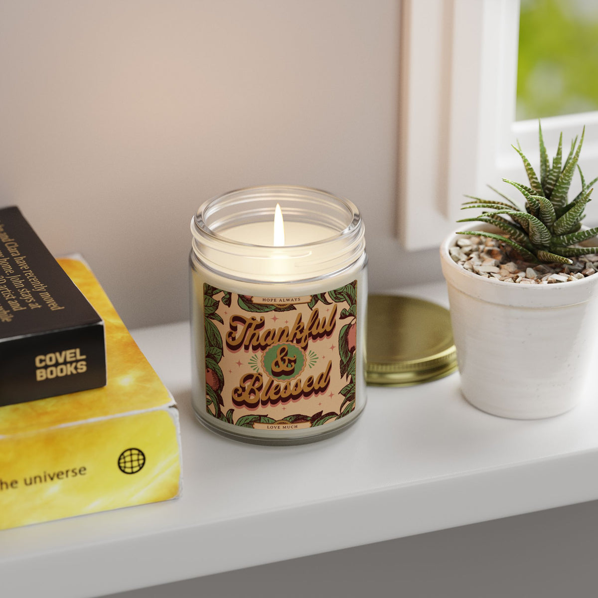 Thankful & Blessed Scented Candle (4oz. 9oz.)