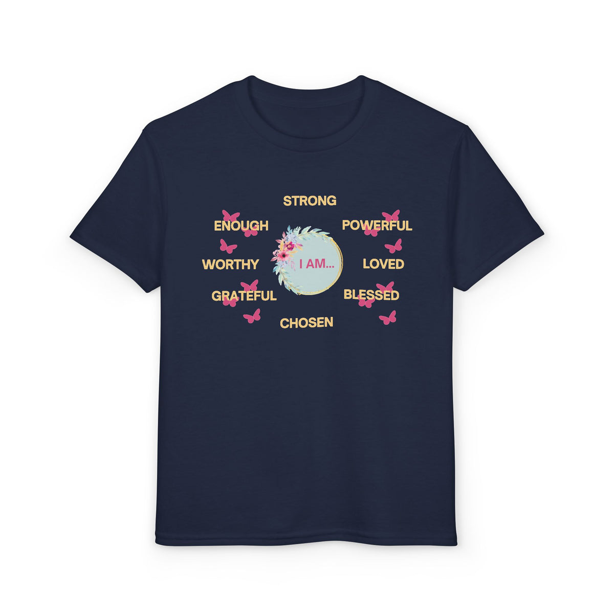 "I AM" Youth Girls T-Shirt